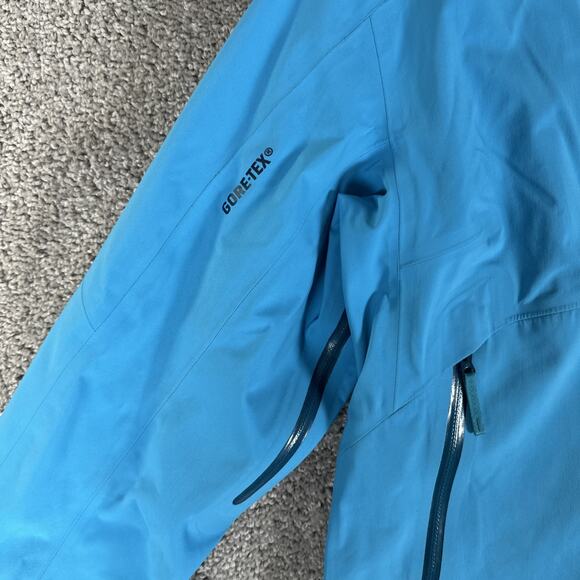 Arcteryx Sentinel Jacket Womens S Electric Blue Goretex Softshell Weatherproof - Picture 4 of 14